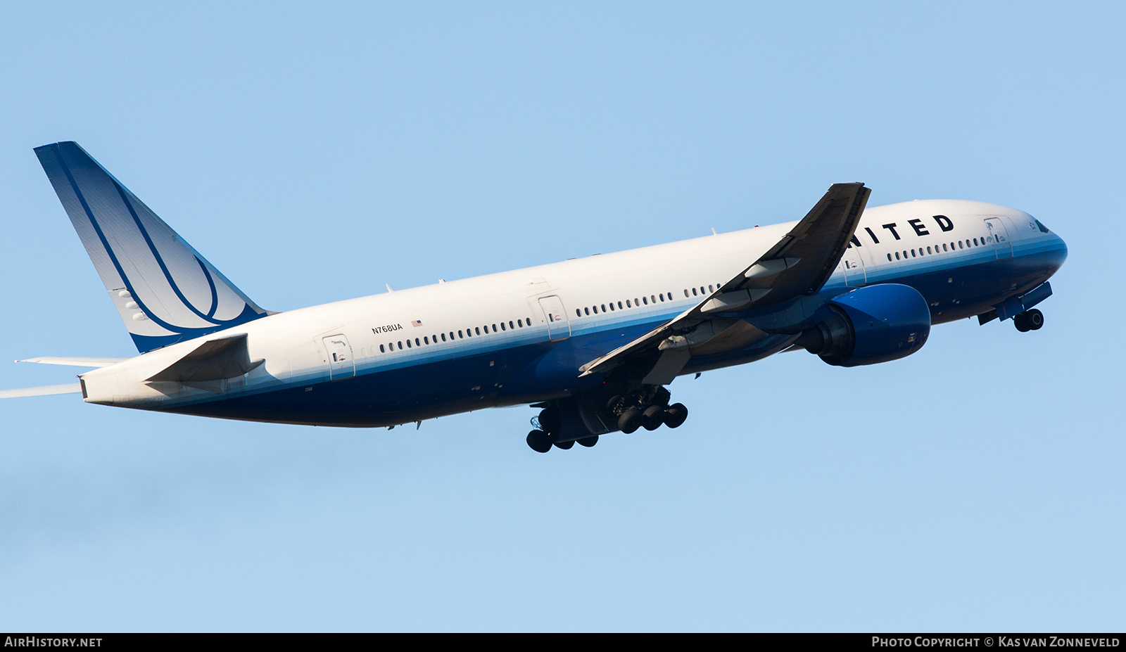 Aircraft Photo of N768UA | Boeing 777-222 | United Airlines | AirHistory.net #474263