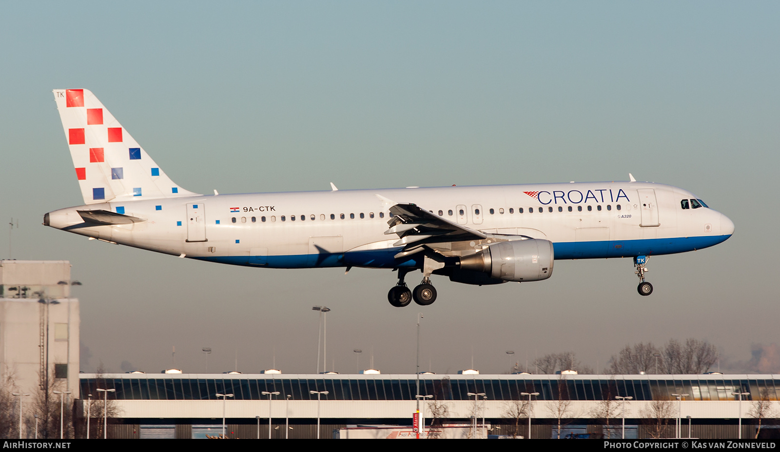 Aircraft Photo of 9A-CTK | Airbus A320-214 | Croatia Airlines | AirHistory.net #474265