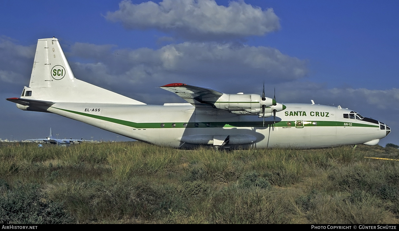 Aircraft Photo of EL-ASS | Antonov An-12BP | Santa Cruz Imperial - SCI | AirHistory.net #474268