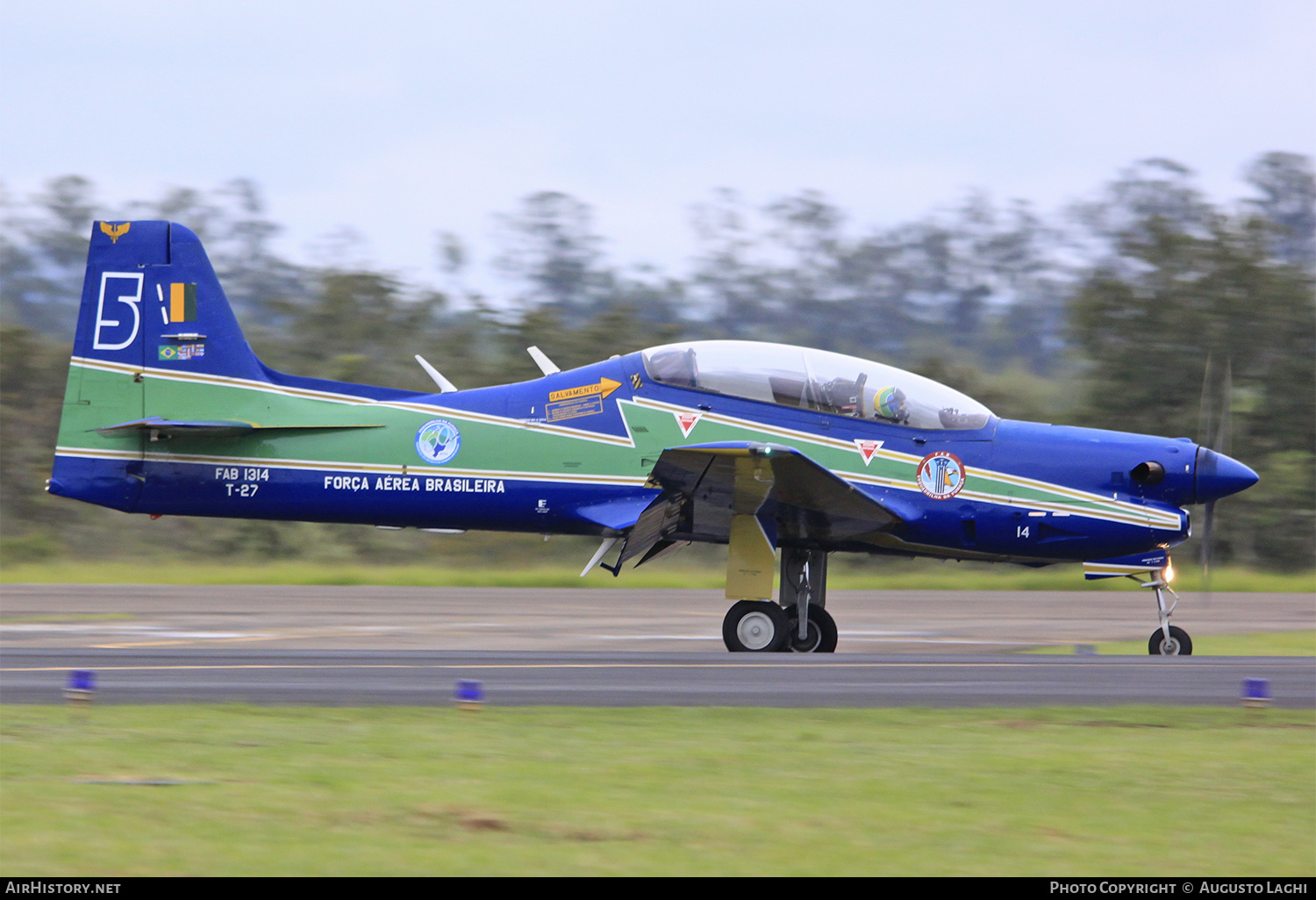 Aircraft Photo of 1314 | Embraer T-27 Tucano | Brazil - Air Force | AirHistory.net #474278