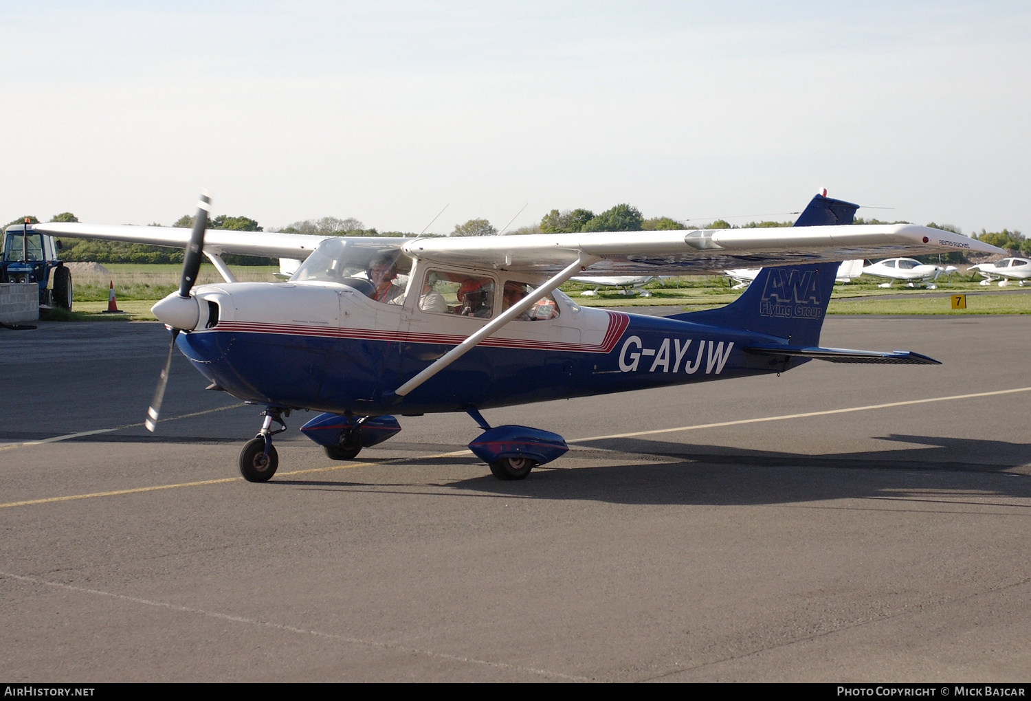 Aircraft Photo of G-AYJW | Reims FR172G Reims Rocket | AWA Flying Group | AirHistory.net #474283