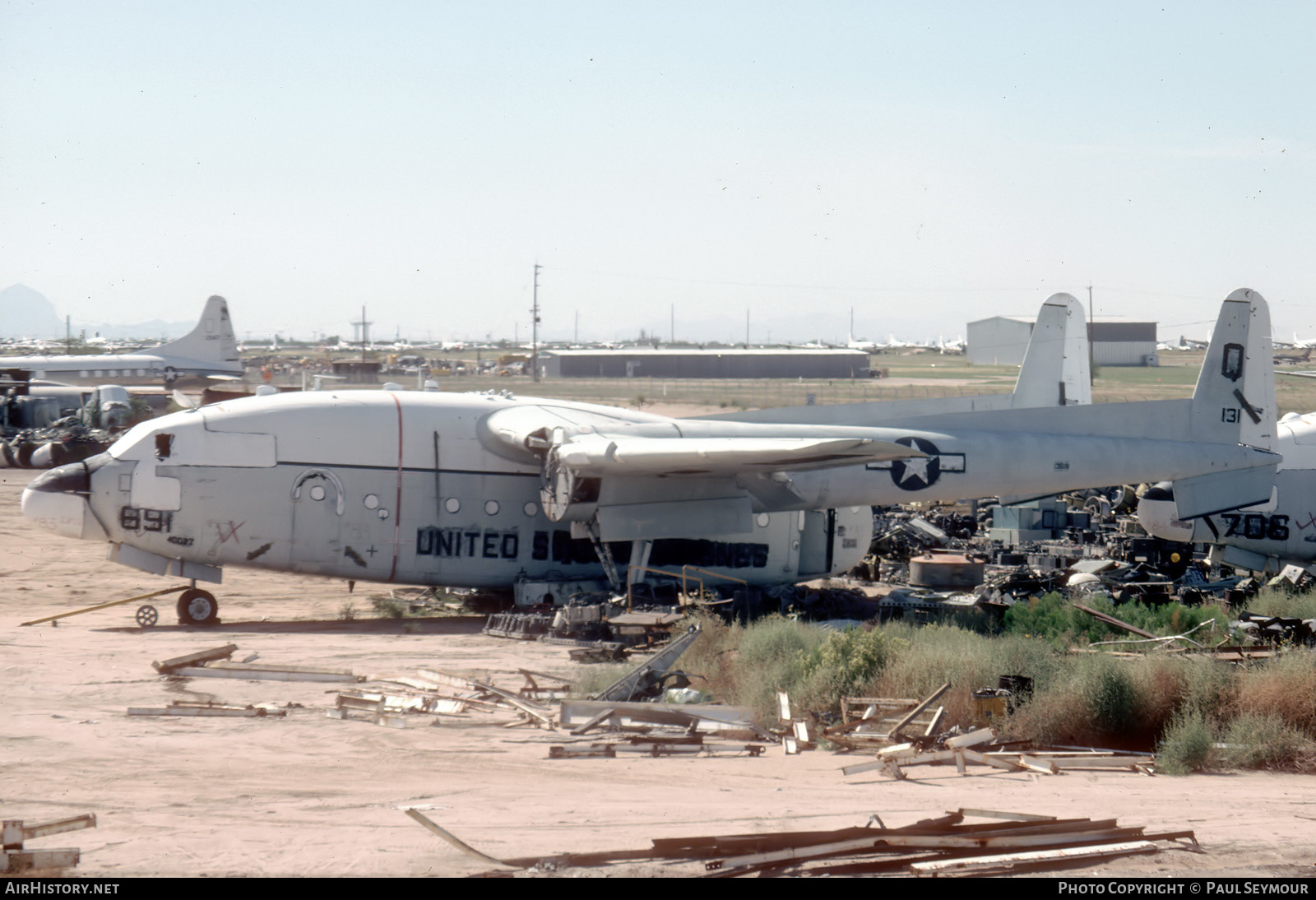Aircraft Photo of 131691 | Fairchild C-119F Flying Boxcar | USA - Marines | AirHistory.net #474284