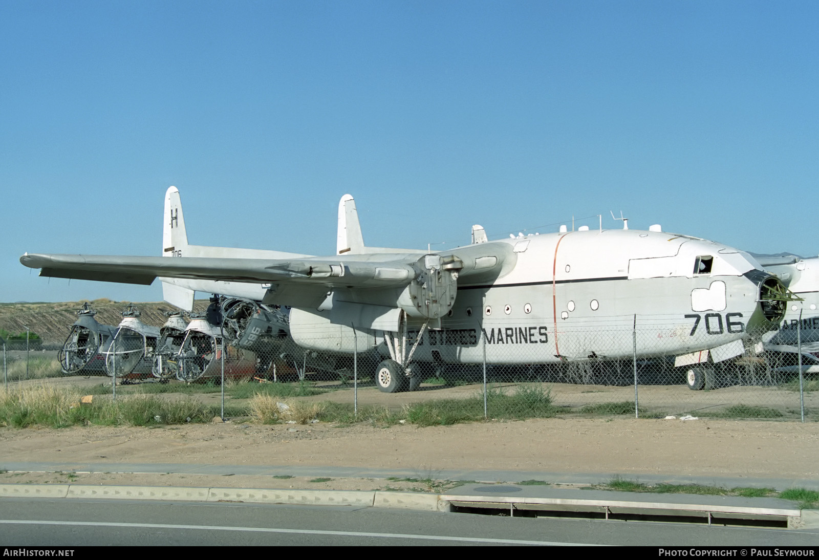 Aircraft Photo of 131706 | Fairchild C-119F Flying Boxcar | USA - Marines | AirHistory.net #474308