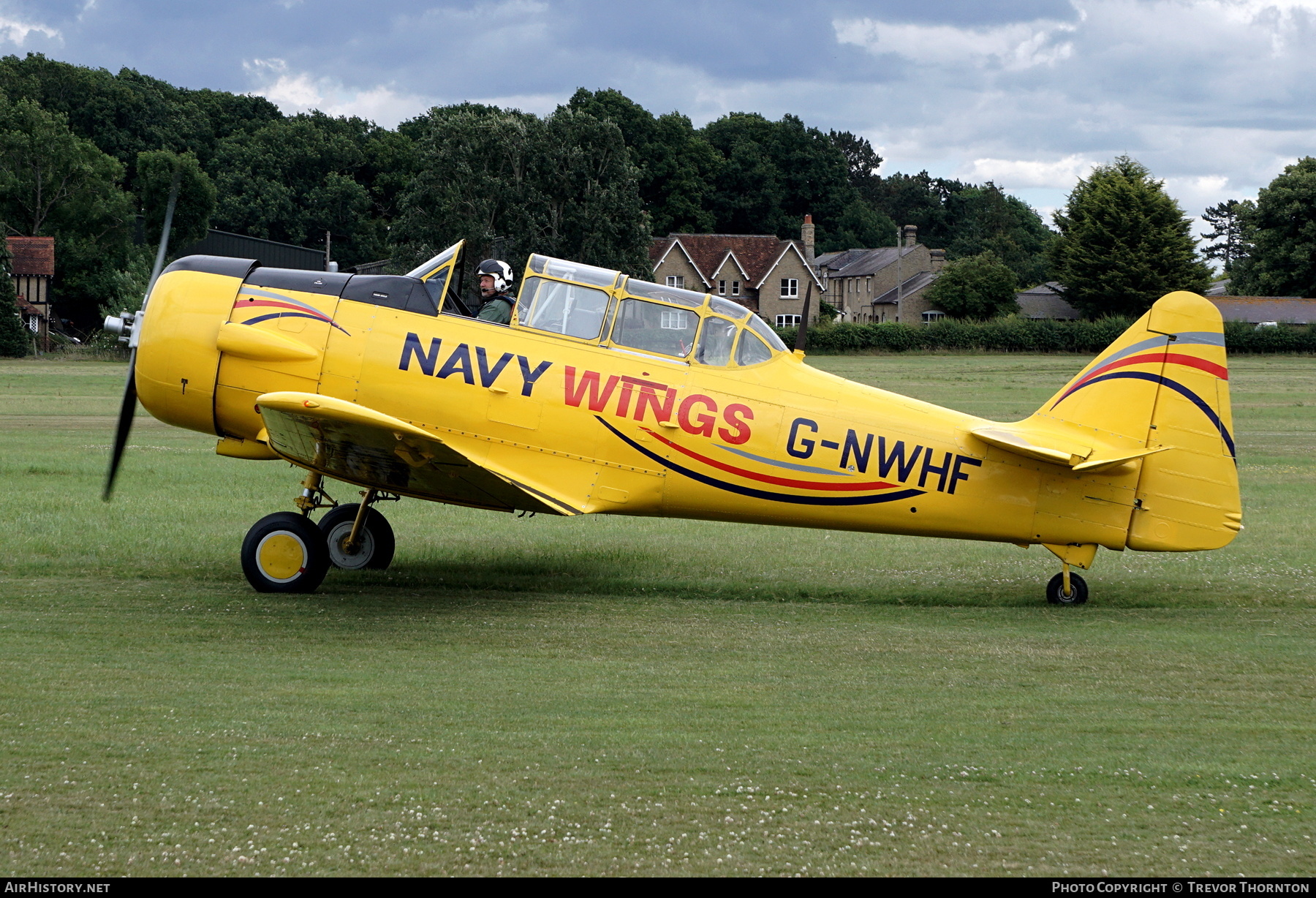 Aircraft Photo of G-NWHF | North American Harvard Mk4 | Navy Wings | AirHistory.net #474320
