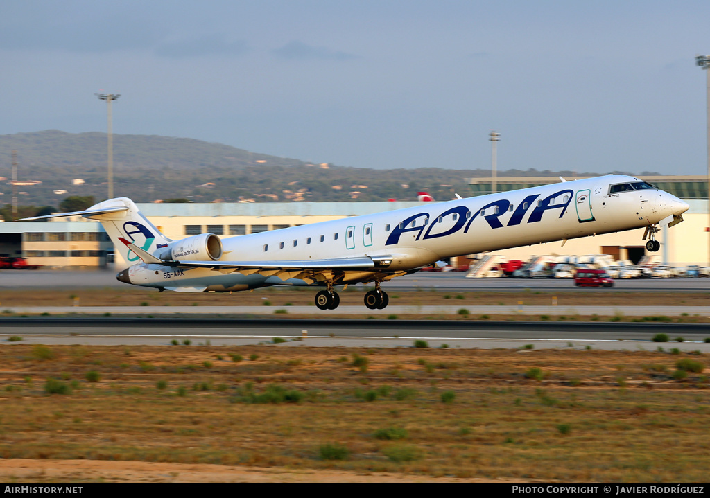 Aircraft Photo of S5-AAK | Bombardier CRJ-900 (CL-600-2D24) | Adria Airways | AirHistory.net #474344