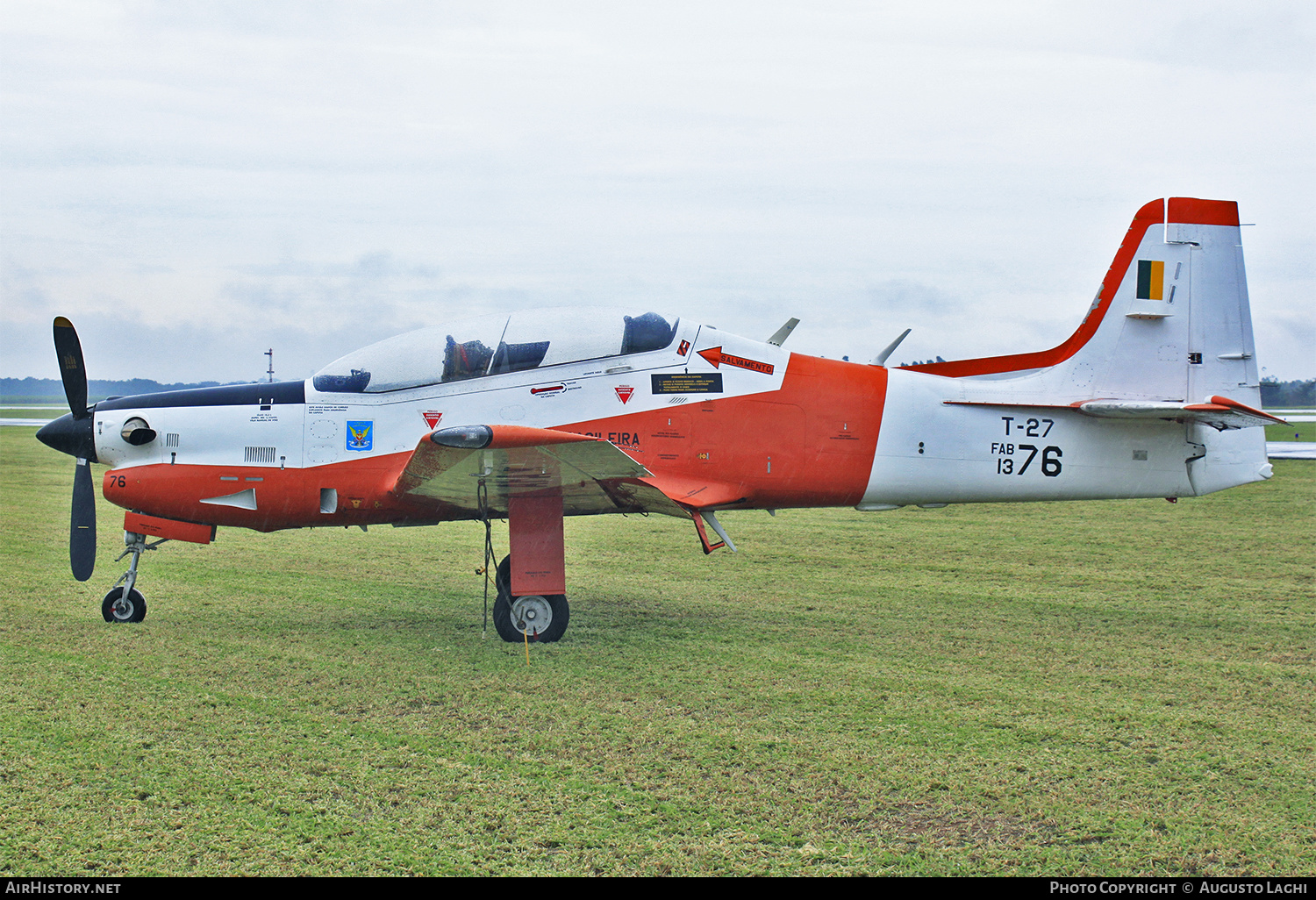 Aircraft Photo of 1376 | Embraer T-27 Tucano | Brazil - Air Force | AirHistory.net #474375