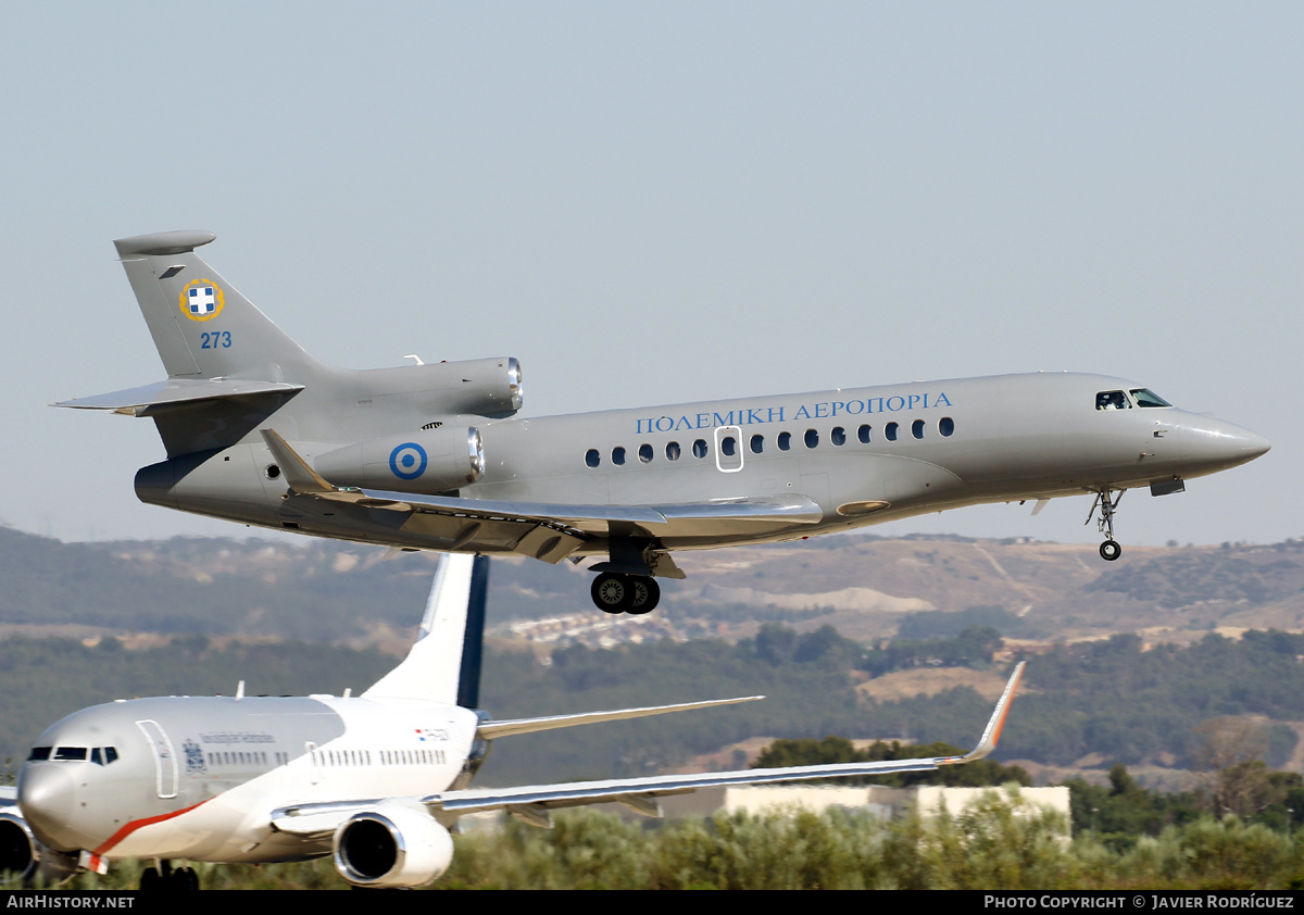 Aircraft Photo of 273 | Dassault Falcon 7X | Greece - Air Force | AirHistory.net #474410