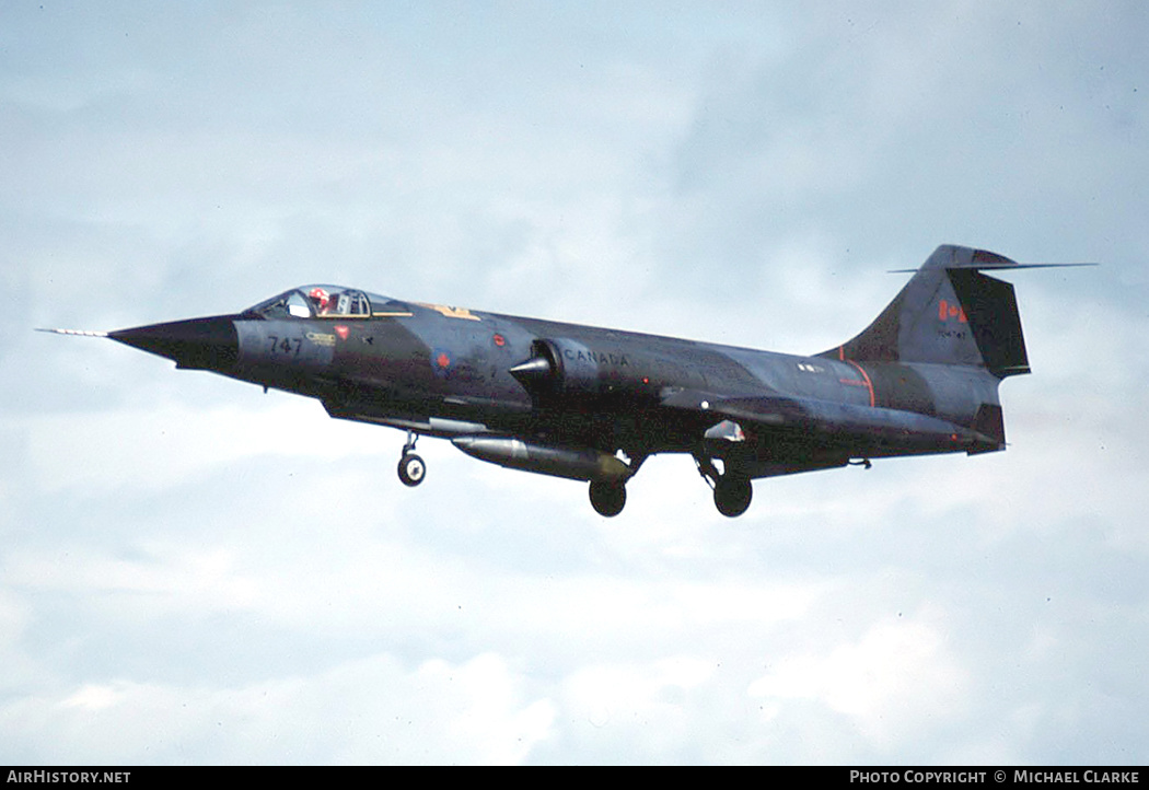 Aircraft Photo of 104747 | Canadair CF-104 Starfighter | Canada - Air Force | AirHistory.net #474413