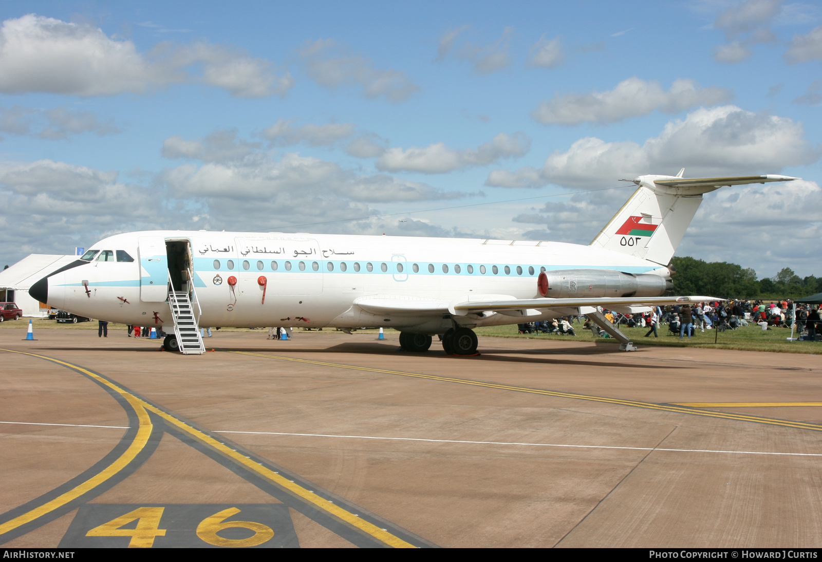 Aircraft Photo of 553 / ٥٥٣ | BAC 111-485GD One-Eleven | Oman - Air Force | AirHistory.net #474430