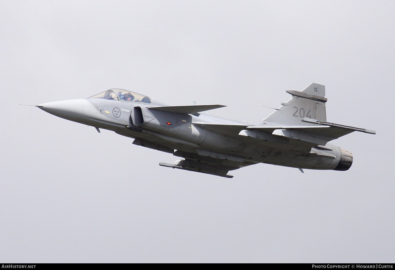 Aircraft Photo of 39204 | Saab JAS 39A Gripen | Sweden - Air Force | AirHistory.net #474445