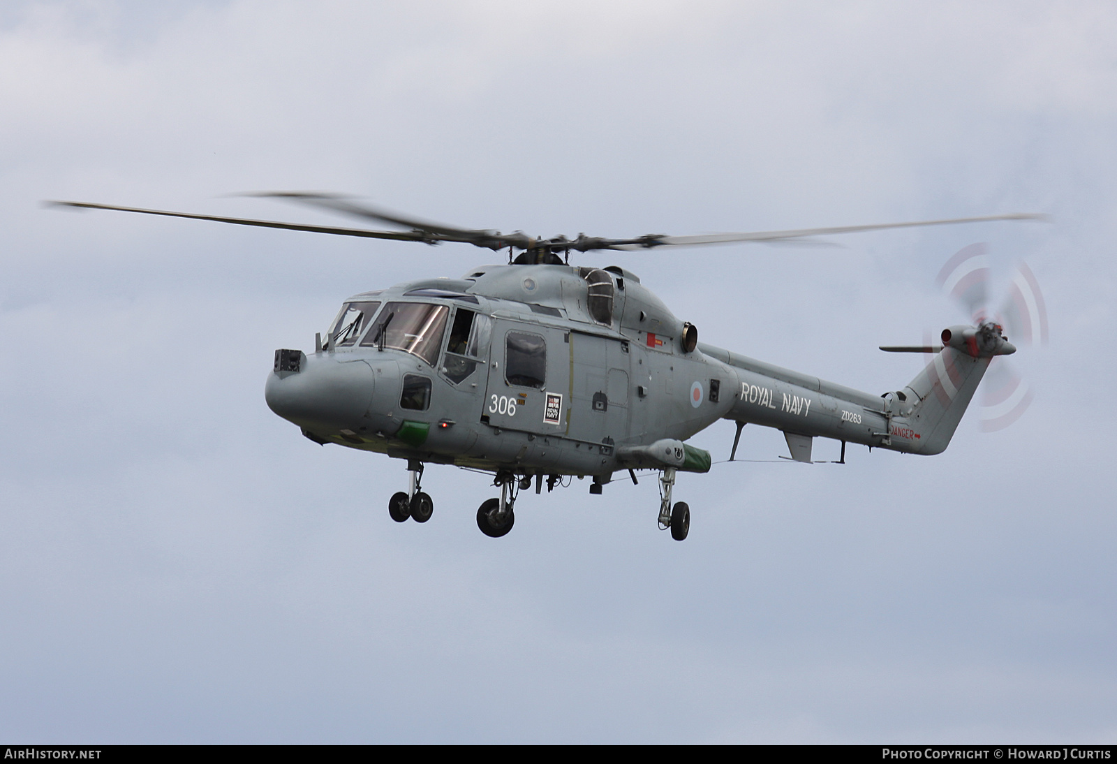 Aircraft Photo of ZD263 | Westland WG-13 Lynx HAS3S | UK - Navy | AirHistory.net #474449