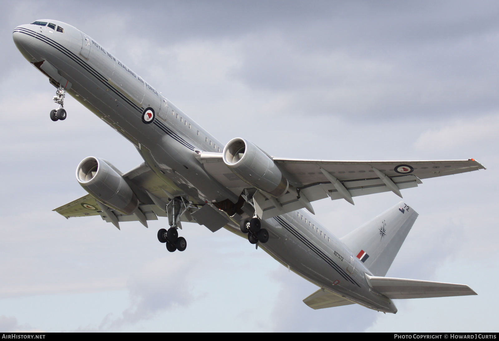 Aircraft Photo of NZ7572 | Boeing 757-2K2 | New Zealand - Air Force | AirHistory.net #474452