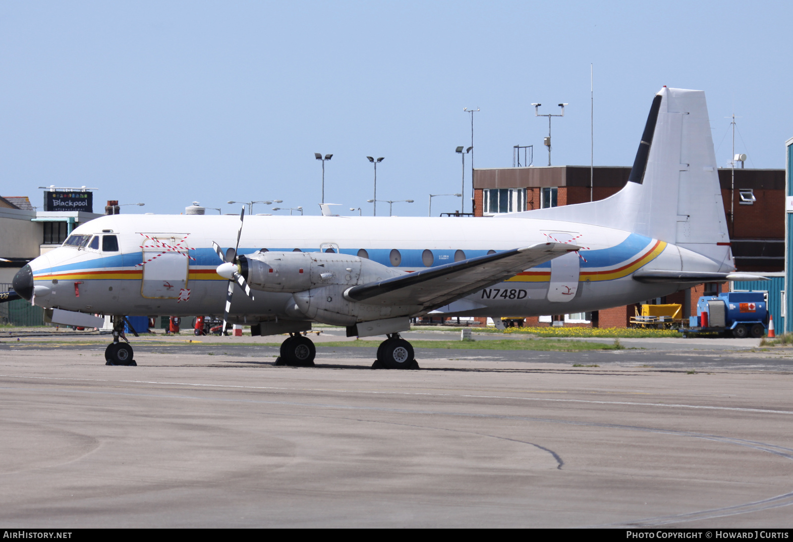 Aircraft Photo of N748D | Hawker Siddeley HS-748 Srs2A/242 | AirHistory.net #474456