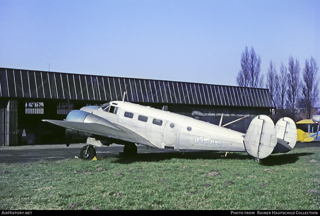 Aircraft Photo of OO-GEU | Beech C-45G Expeditor | AirHistory.net #474458