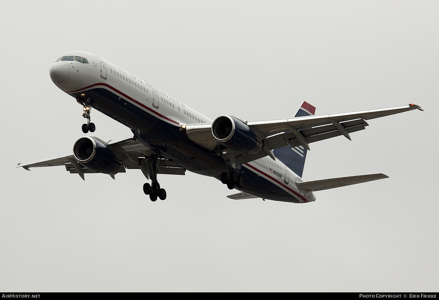Aircraft Photo of N903AW | Boeing 757-2S7 | US Airways | AirHistory.net #474473