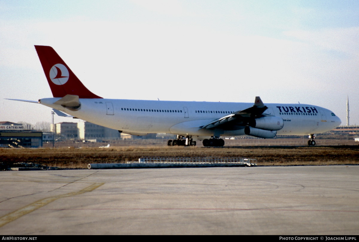 Aircraft Photo of TC-JDL | Airbus A340-311 | Turkish Airlines | AirHistory.net #474476