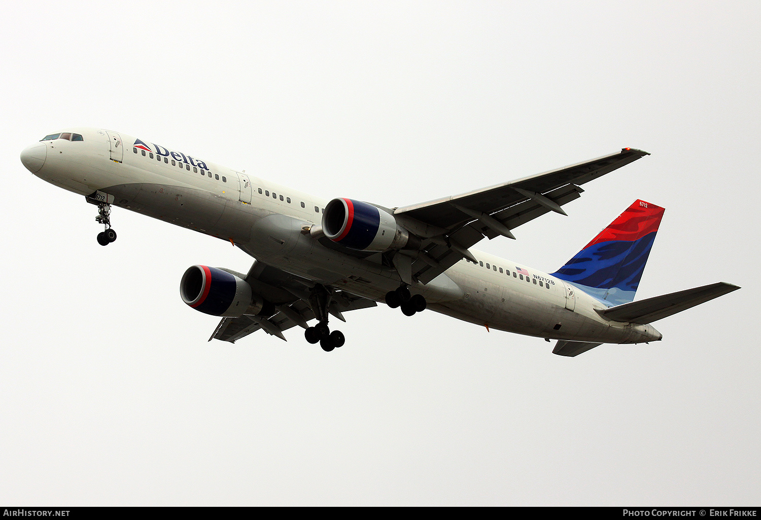 Aircraft Photo of N6712B | Boeing 757-232 | Delta Air Lines | AirHistory.net #474479