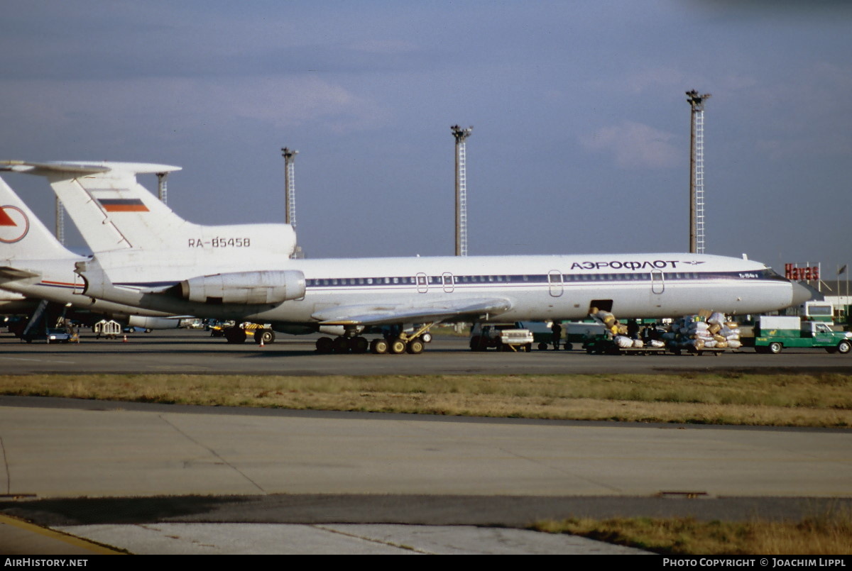 Aircraft Photo of RA-85458 | Tupolev Tu-154B-2 | Aeroflot | AirHistory.net #474485