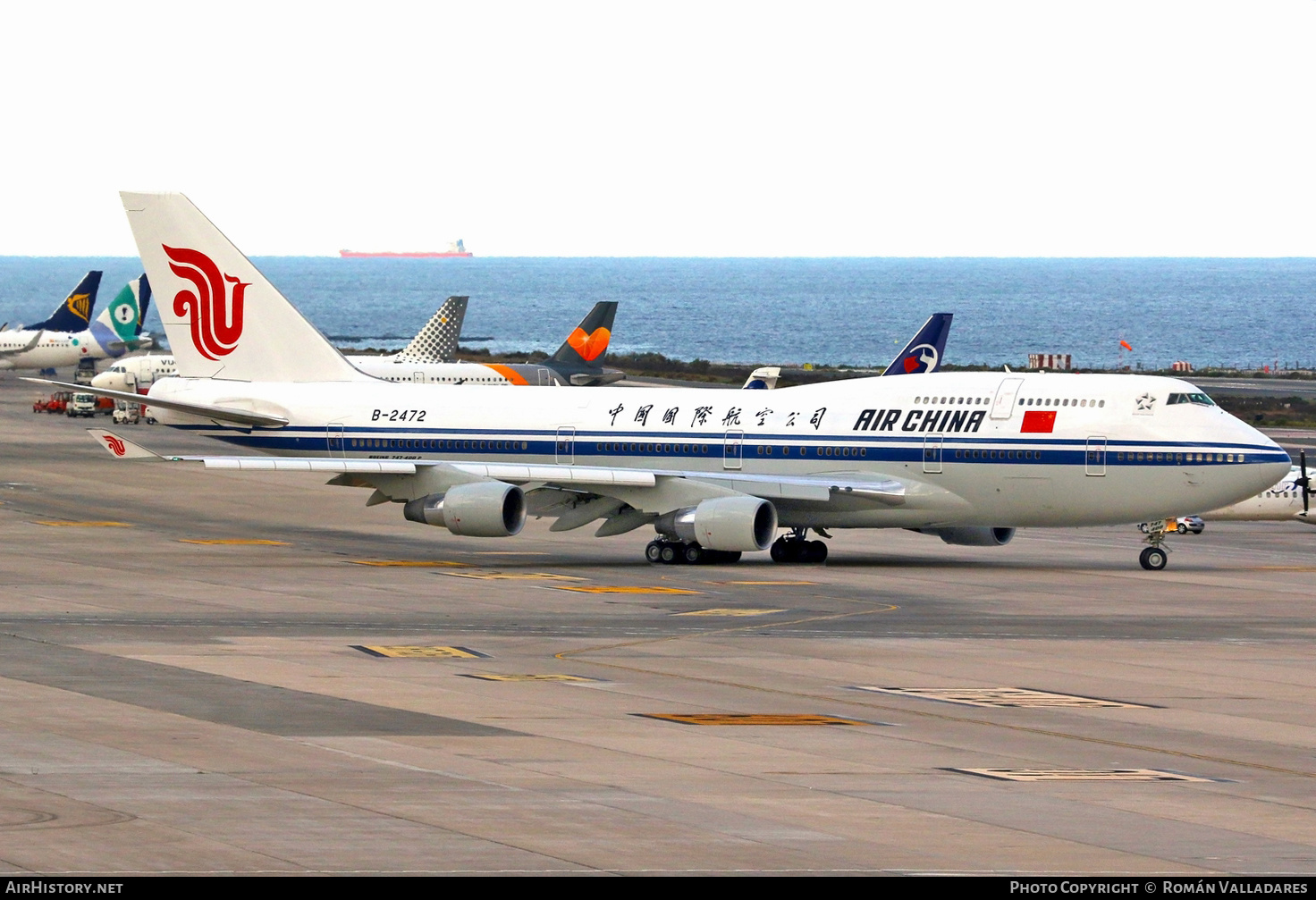 Aircraft Photo of B-2472 | Boeing 747-4J6 | Air China | AirHistory.net #474488