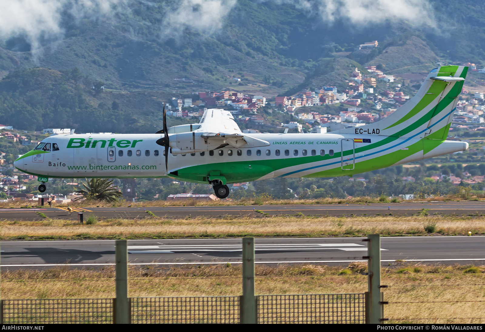 Aircraft Photo of EC-LAD | ATR ATR-72-500 (ATR-72-212A) | Binter Canarias | AirHistory.net #474497