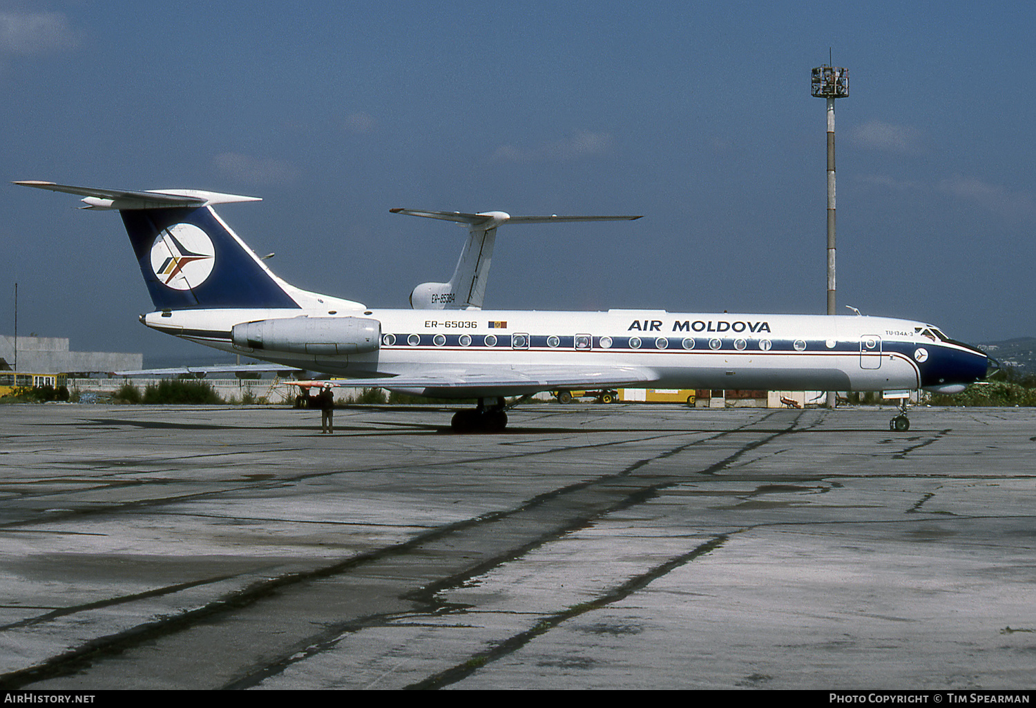 Aircraft Photo of ER-65036 | Tupolev Tu-134A-3 | Air Moldova | AirHistory.net #474498