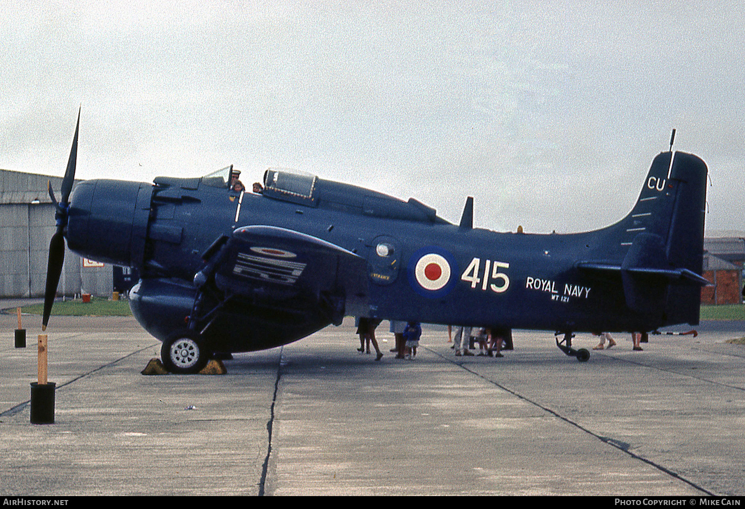 Aircraft Photo of WT121 | Douglas AD-4W Skyraider AEW1 | UK - Navy | AirHistory.net #474500