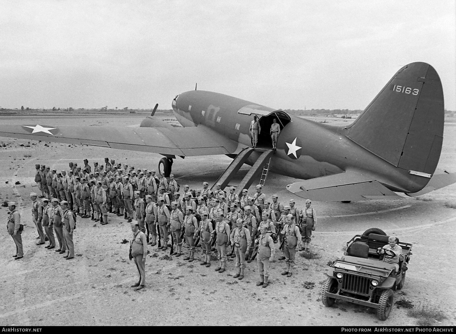 Aircraft Photo of 41-5163 / 15163 | Curtiss C-46A Commando | USA - Air Force | AirHistory.net #474503