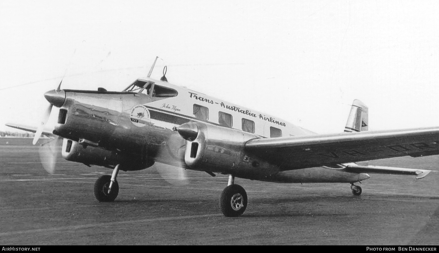 Aircraft Photo of VH-DRB | De Havilland Australia DHA-3 Drover Mk1 | Trans-Australia Airlines - TAA | AirHistory.net #474508