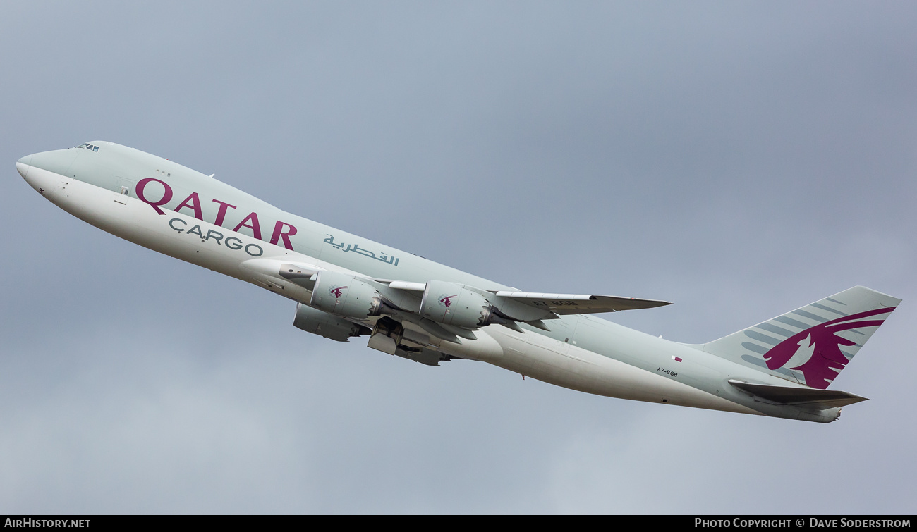 Aircraft Photo of A7-BGB | Boeing 747-8F | Qatar Airways Cargo | AirHistory.net #474514