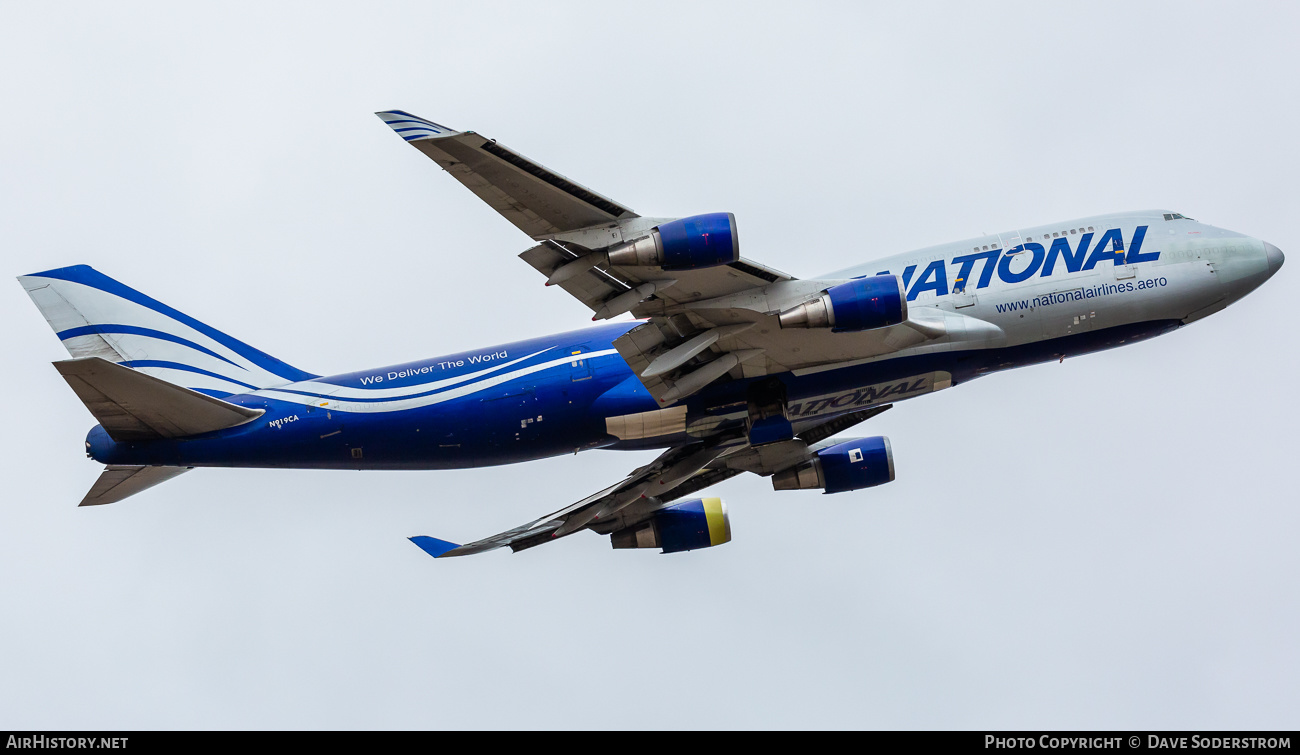 Aircraft Photo of N919CA | Boeing 747-428F/SCD | National Airlines | AirHistory.net #474518