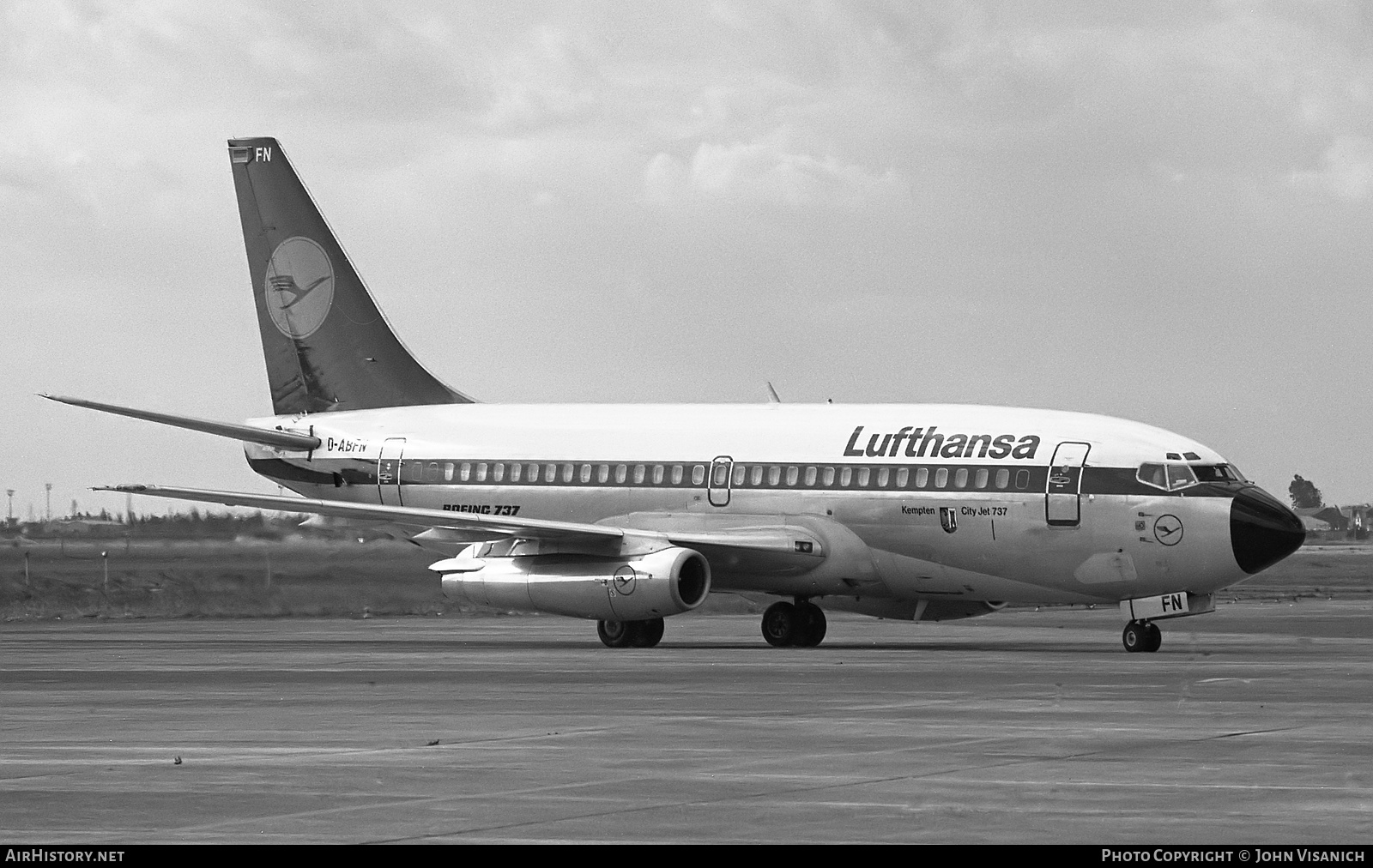 Aircraft Photo of D-ABFN | Boeing 737-230/Adv | Lufthansa | AirHistory.net #474519