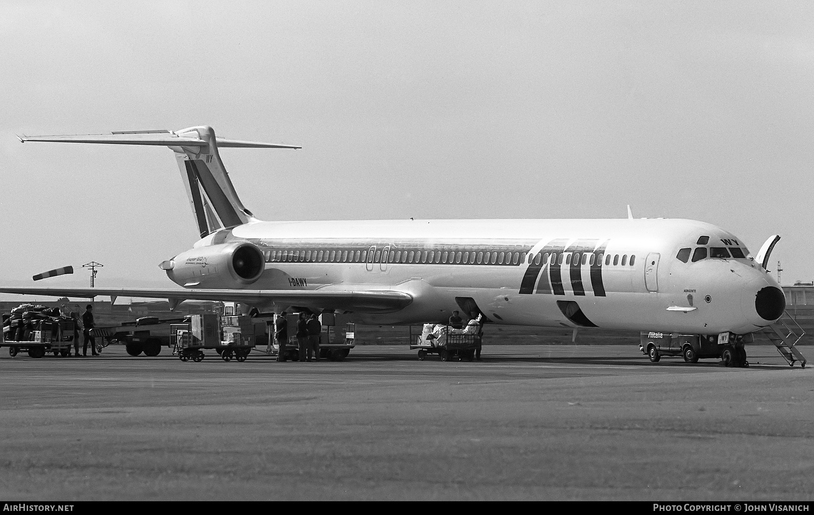 Aircraft Photo of I-DAWY | McDonnell Douglas MD-82 (DC-9-82) | ATI - Aero Trasporti Italiani | AirHistory.net #474521