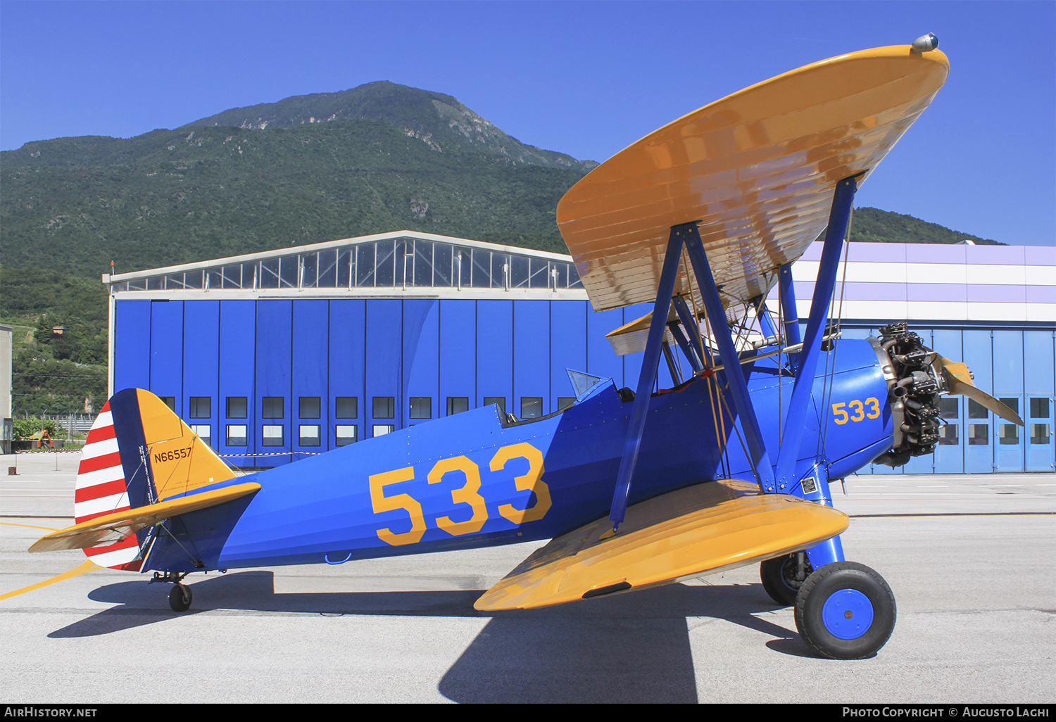 Aircraft Photo of N66557 / 533 | Boeing E75 Kaydet | USA - Air Force | AirHistory.net #474557