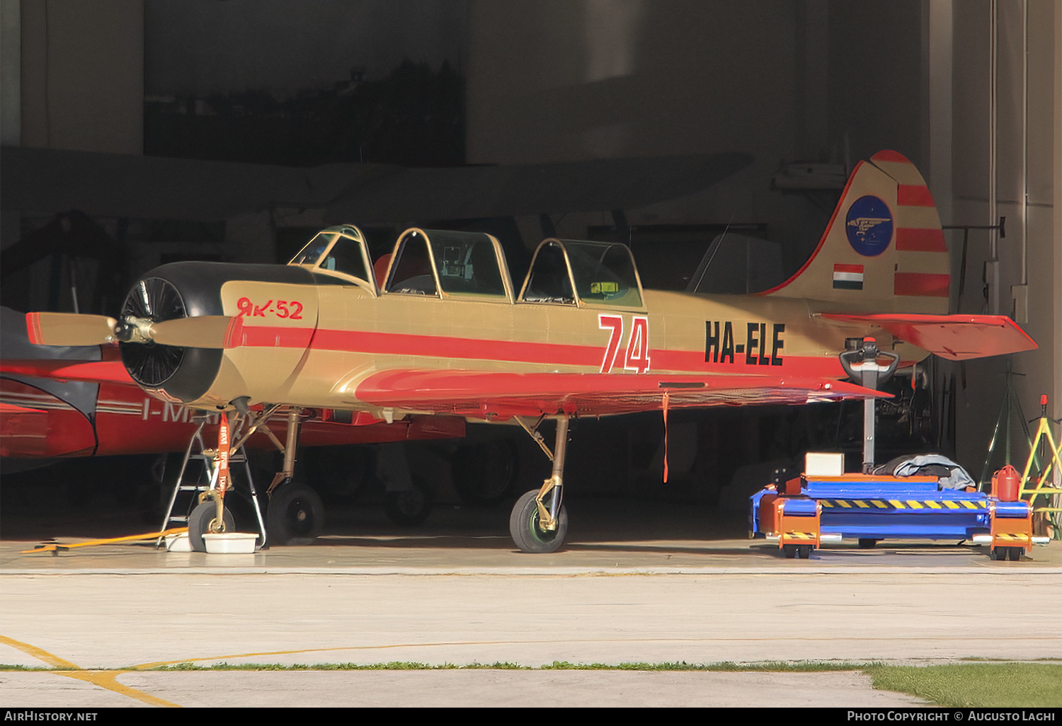 Aircraft Photo of HA-ELE | Yakovlev Yak-52 | AirHistory.net #474559