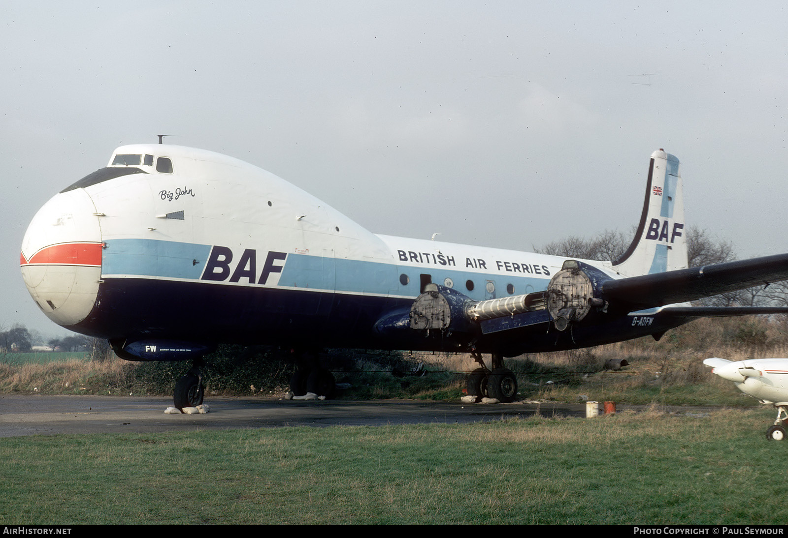 Aircraft Photo of G-AOFW | Aviation Traders ATL-98 Carvair | British Air Ferries - BAF | AirHistory.net #474575