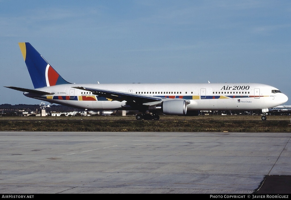 Aircraft Photo of G-OOAL | Boeing 767-38A/ER | Air 2000 | AirHistory.net #474585