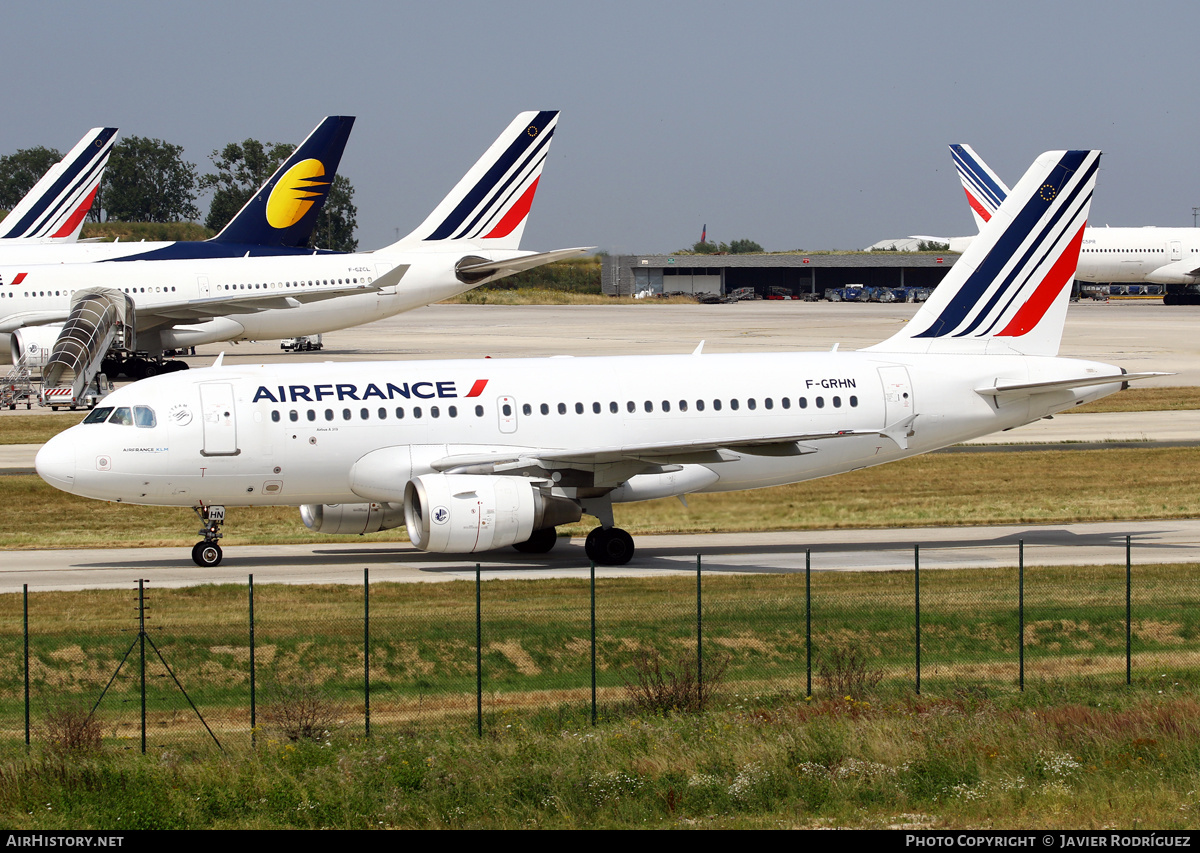 Aircraft Photo of F-GRHN | Airbus A319-111 | Air France | AirHistory.net #474589