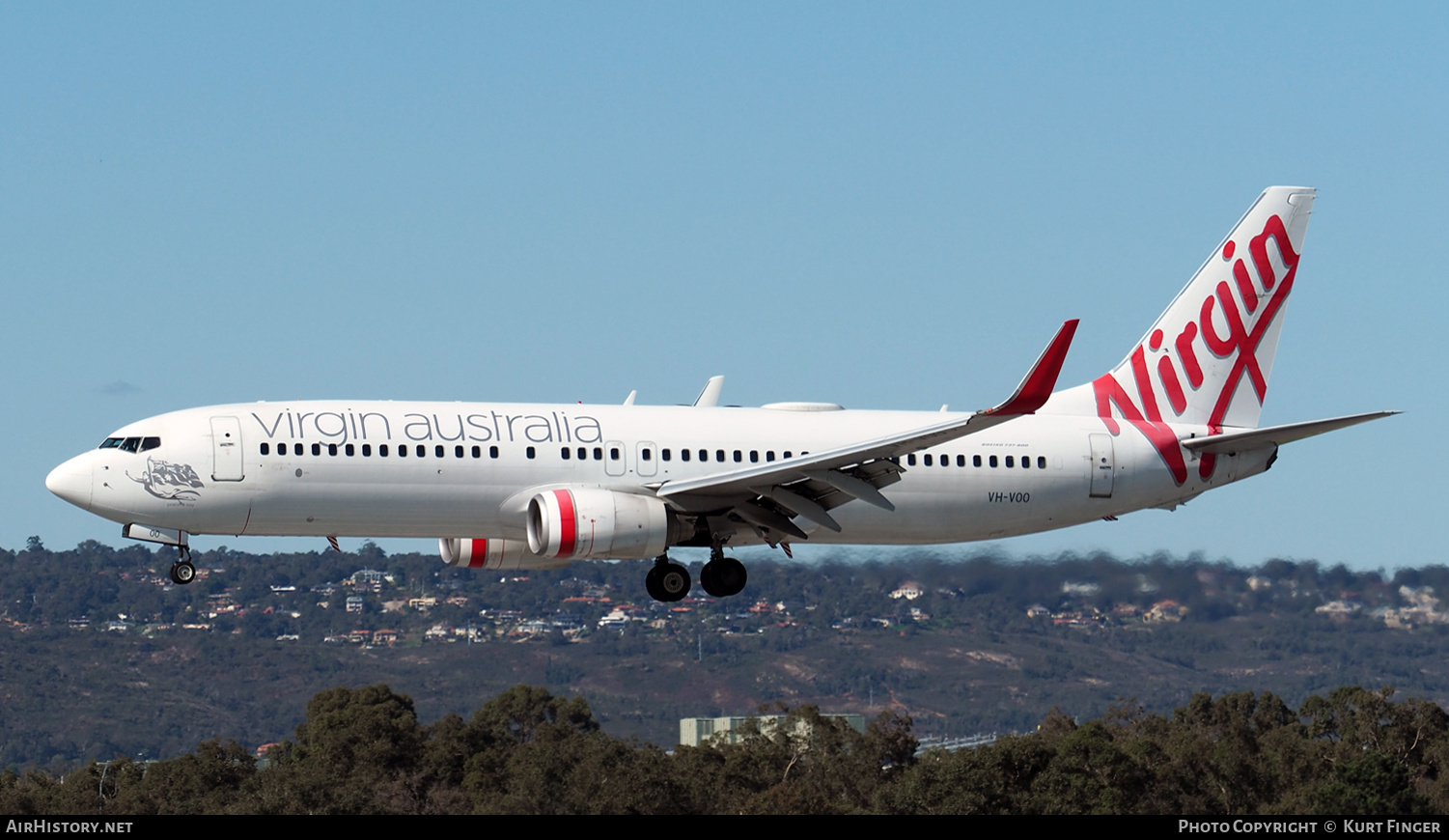 Aircraft Photo of VH-VOO | Boeing 737-8FE | Virgin Australia Airlines | AirHistory.net #474601
