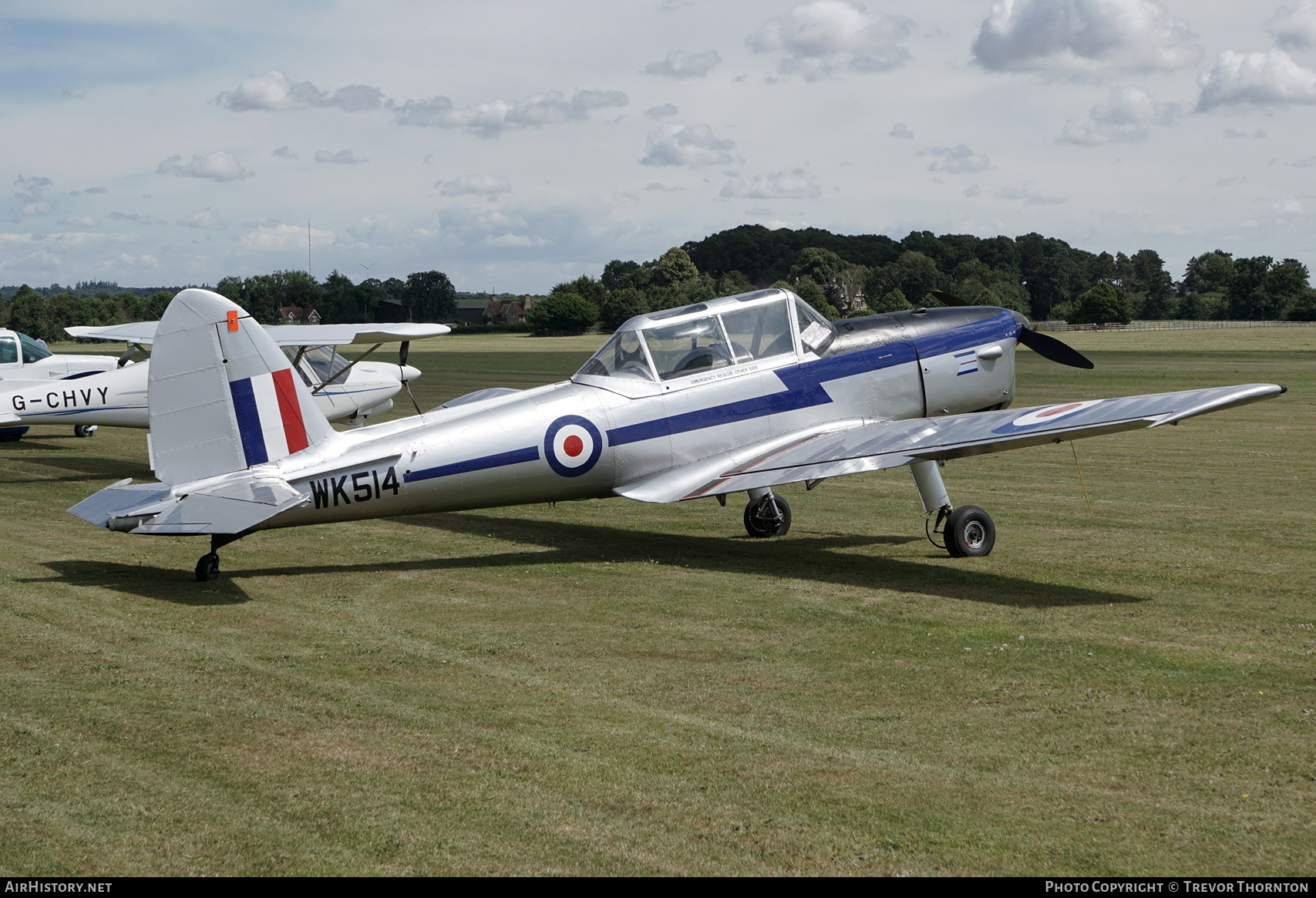 Aircraft Photo of G-BBMO / WK514 | De Havilland DHC-1 Chipmunk Mk22 | UK - Air Force | AirHistory.net #474605