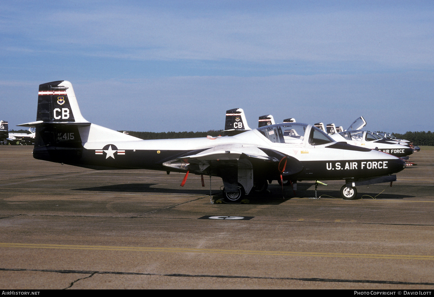 Aircraft Photo of 64-13415 / AF64-415 | Cessna T-37B Tweety Bird | USA - Air Force | AirHistory.net #474611