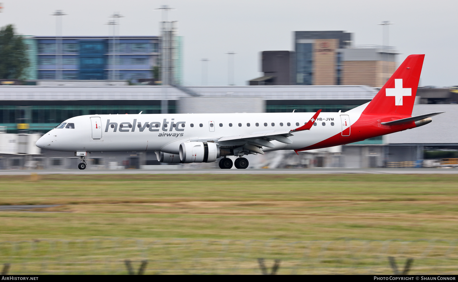 Aircraft Photo of HB-JVM | Embraer 190LR (ERJ-190-100LR) | Helvetic Airways | AirHistory.net #474616