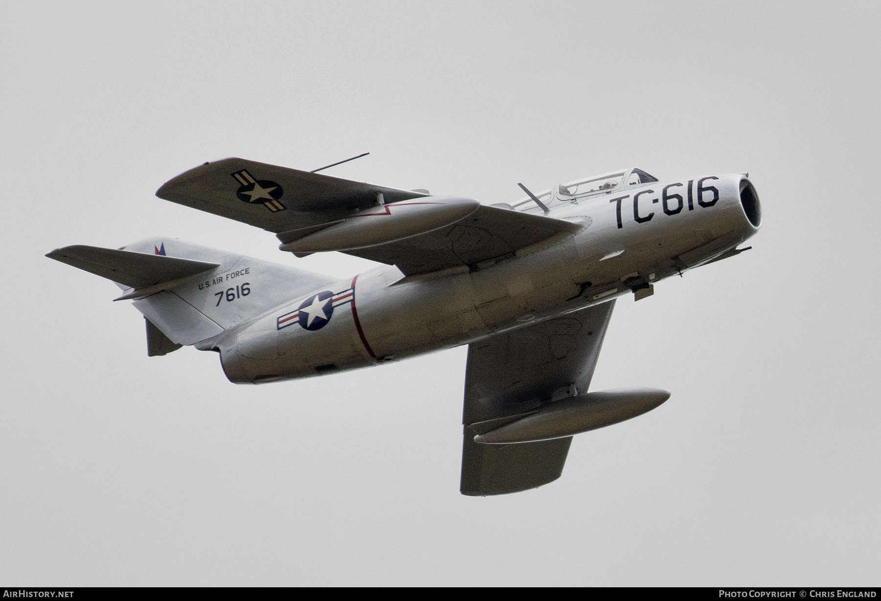 Aircraft Photo of LN-MIG | PZL-Mielec Lim-2 (MiG-15) | USA - Air Force | AirHistory.net #474619