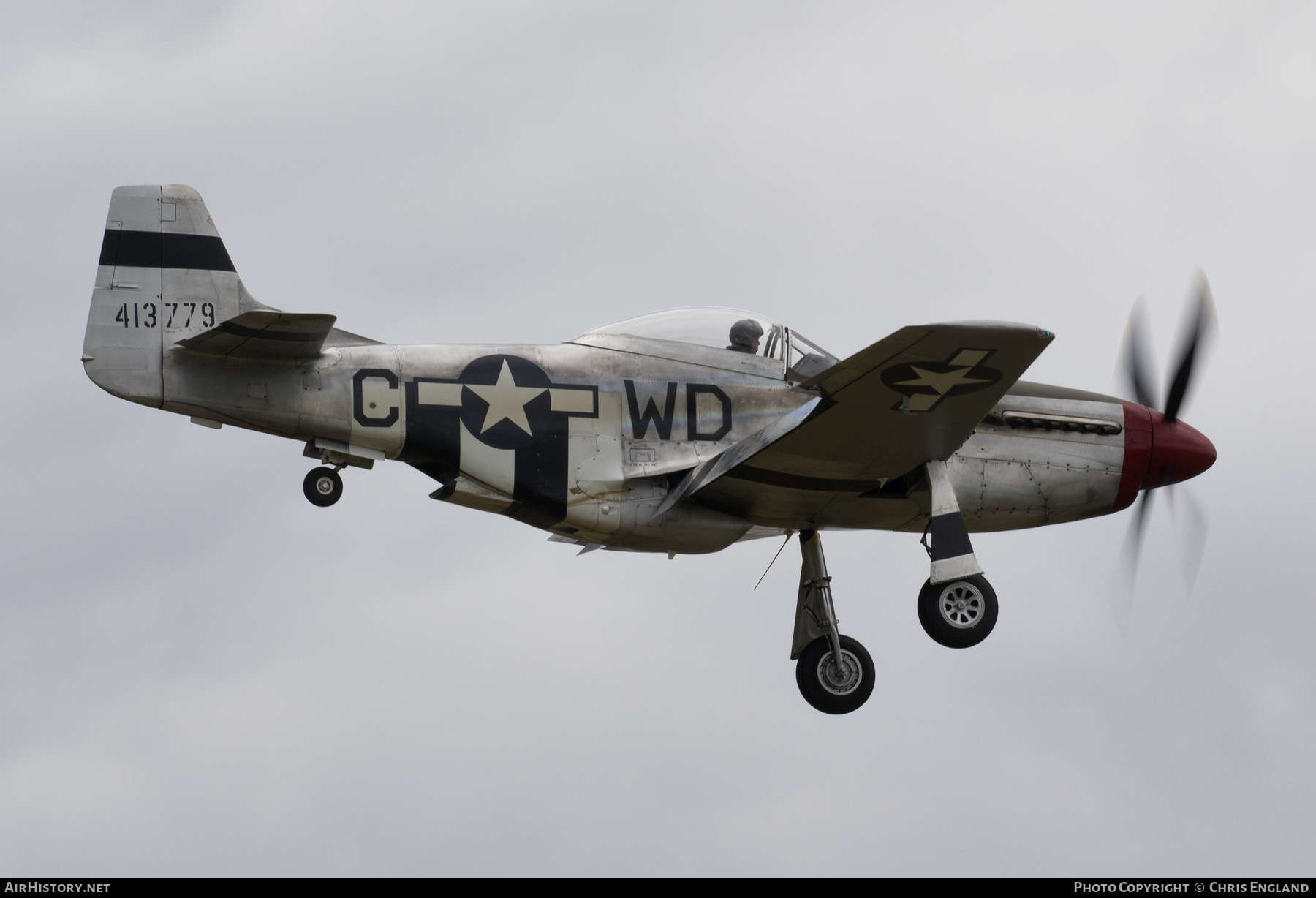 Aircraft Photo of G-CMDK / 44-13779 | North American P-51D Mustang | USA - Air Force | AirHistory.net #474630