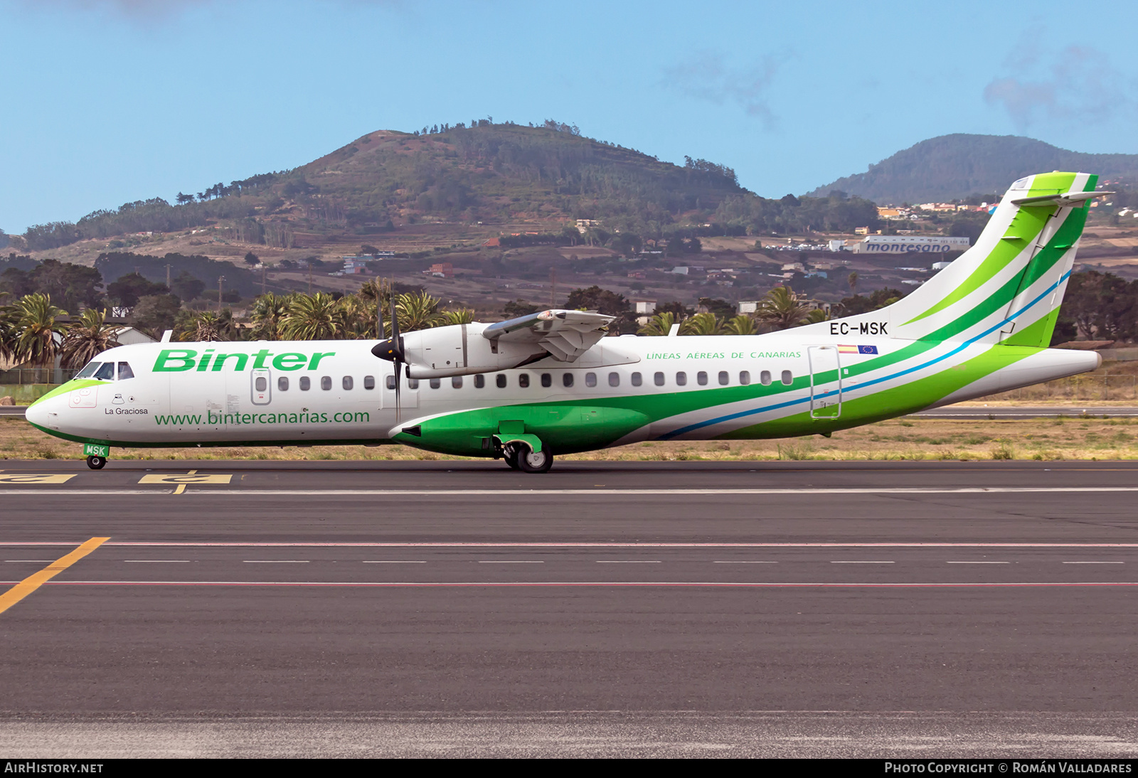 Aircraft Photo of EC-MSK | ATR ATR-72-600 (ATR-72-212A) | Binter Canarias | AirHistory.net #474631