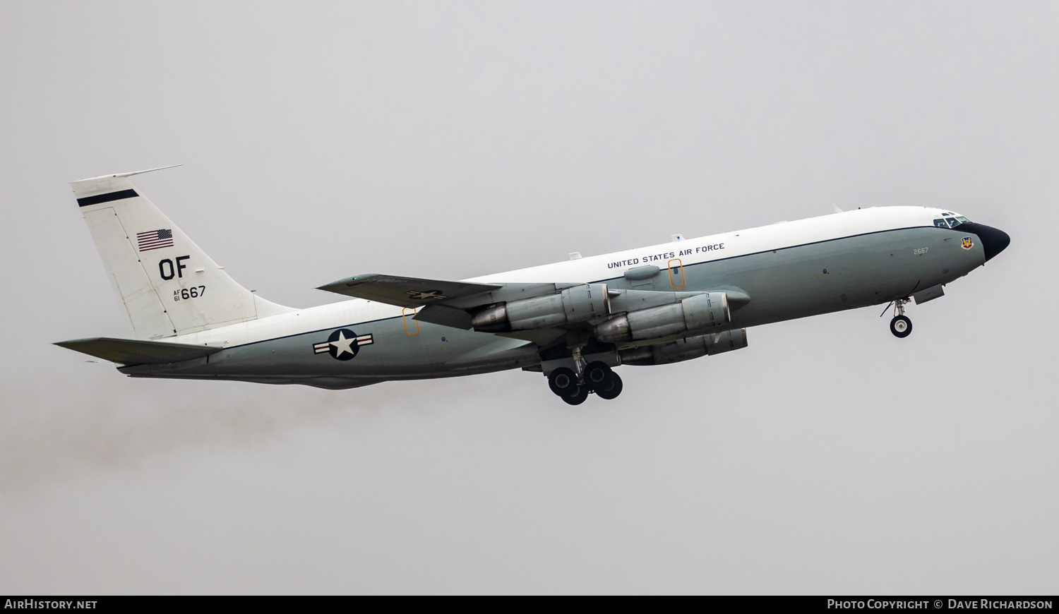 Aircraft Photo of 61-2667 / AF61-667 | Boeing WC-135W | USA - Air Force | AirHistory.net #474636