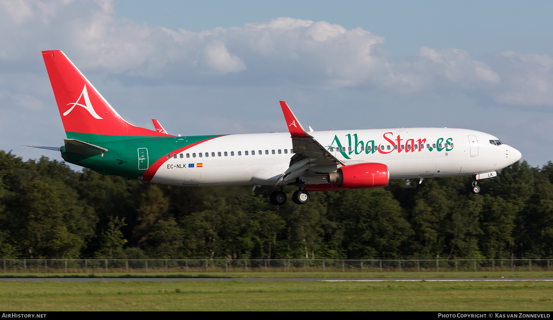 Aircraft Photo of EC-NLK | Boeing 737-81M | AlbaStar | AirHistory.net #474654