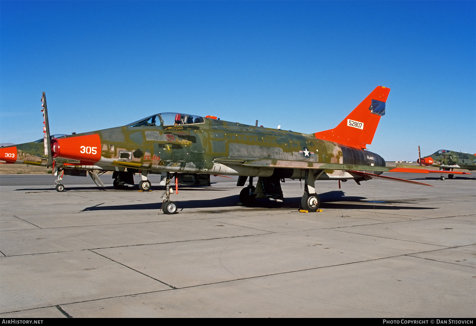 Aircraft Photo of 55-2807 / 52807 | North American QF-100D Super Sabre | USA - Air Force | AirHistory.net #474655