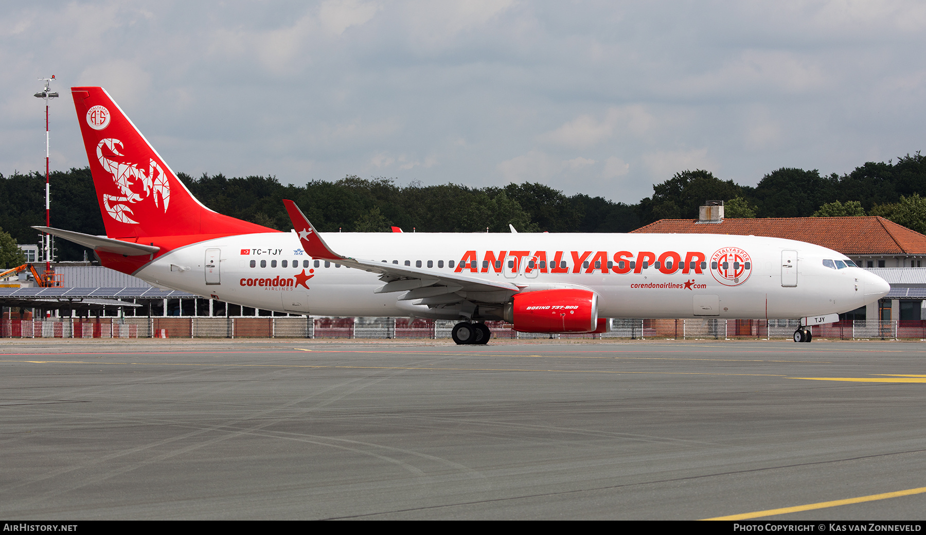 Aircraft Photo of TC-TJY | Boeing 737-8AS | Corendon Airlines | AirHistory.net #474690