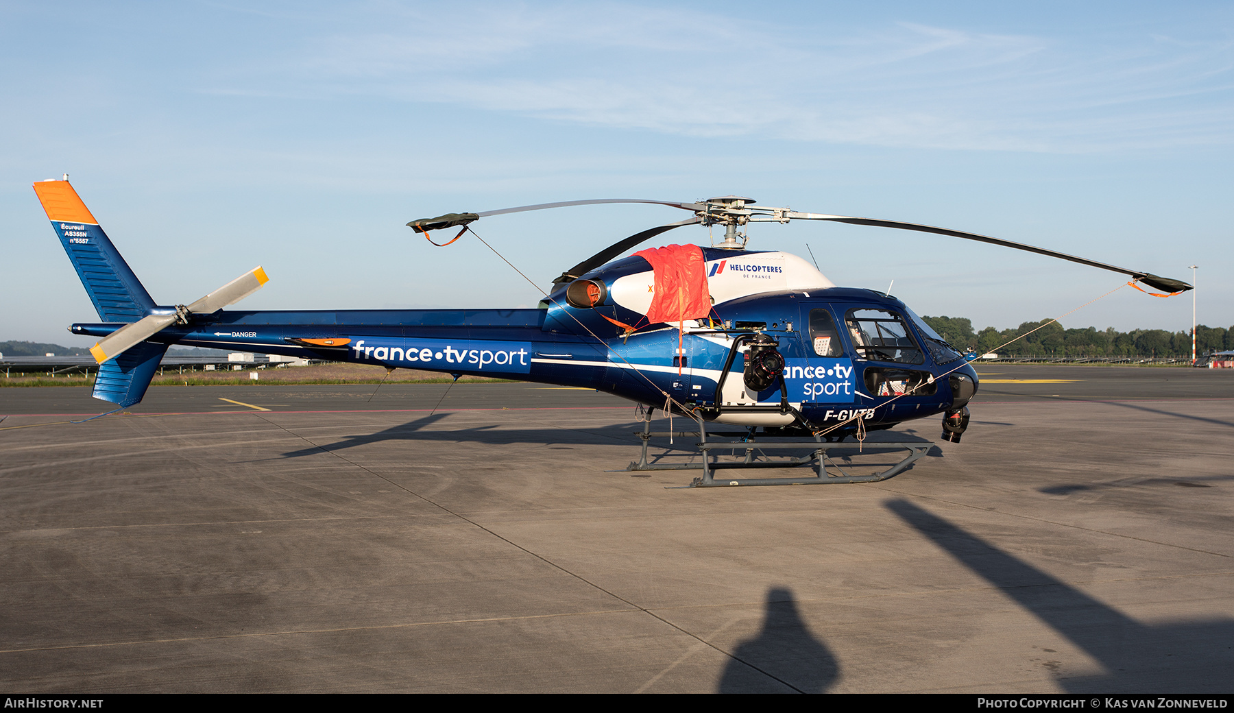 Aircraft Photo of F-GVTB | Eurocopter AS-355N Ecureuil 2 | HdF - Hélicoptères de France | AirHistory.net #474716