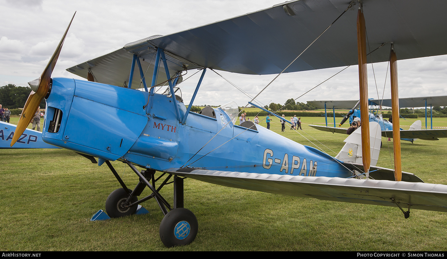 Aircraft Photo of G-APAM | De Havilland D.H. 82A Tiger Moth II | AirHistory.net #474729